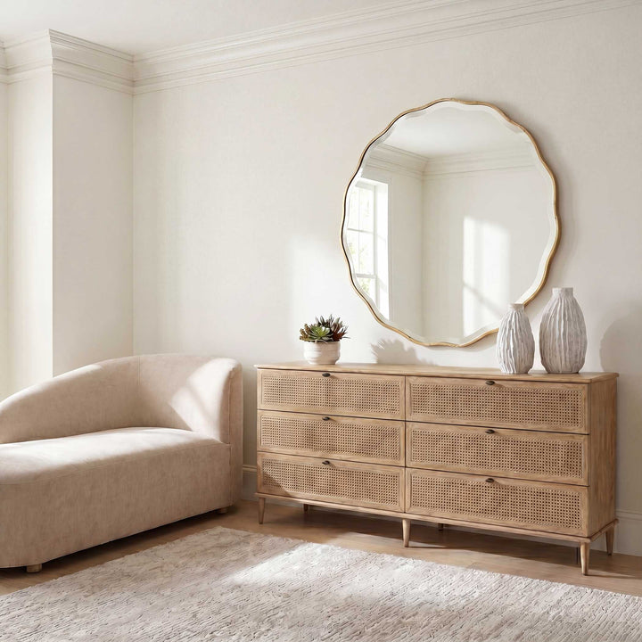 Coast 6 Drawer Rattan Chest