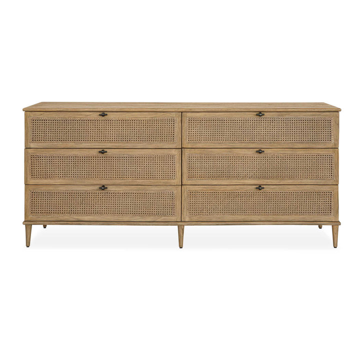 Coast 6 Drawer Rattan Chest