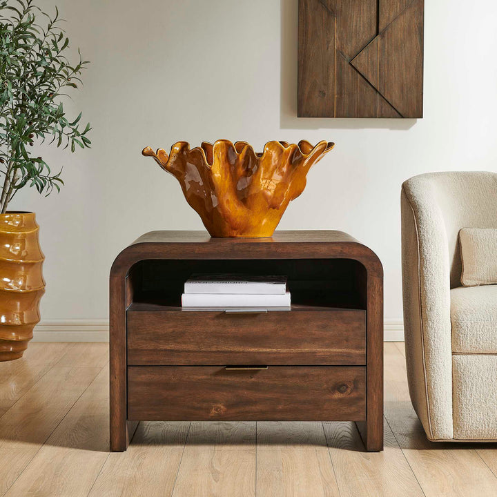 Decatur Dark Walnut Side Table