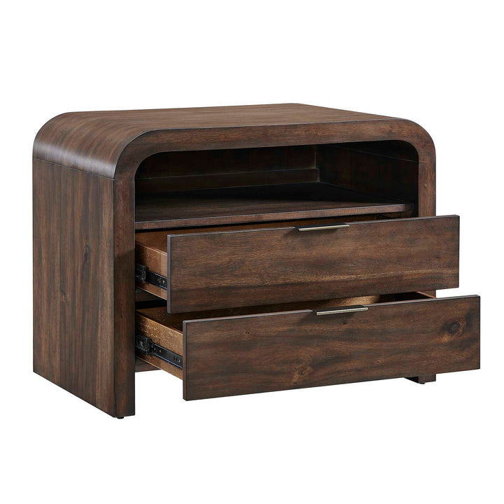 Decatur Dark Walnut Side Table
