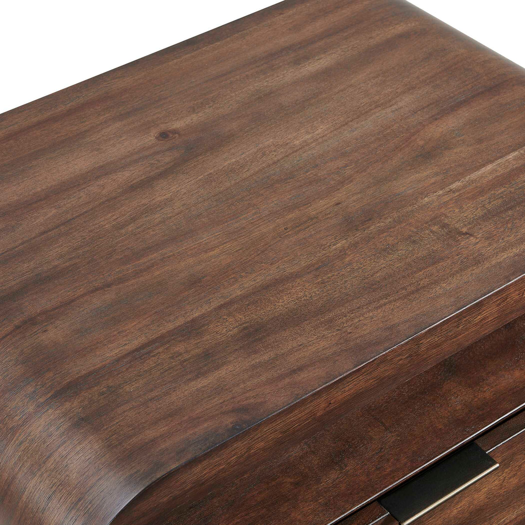 Decatur Dark Walnut Side Table