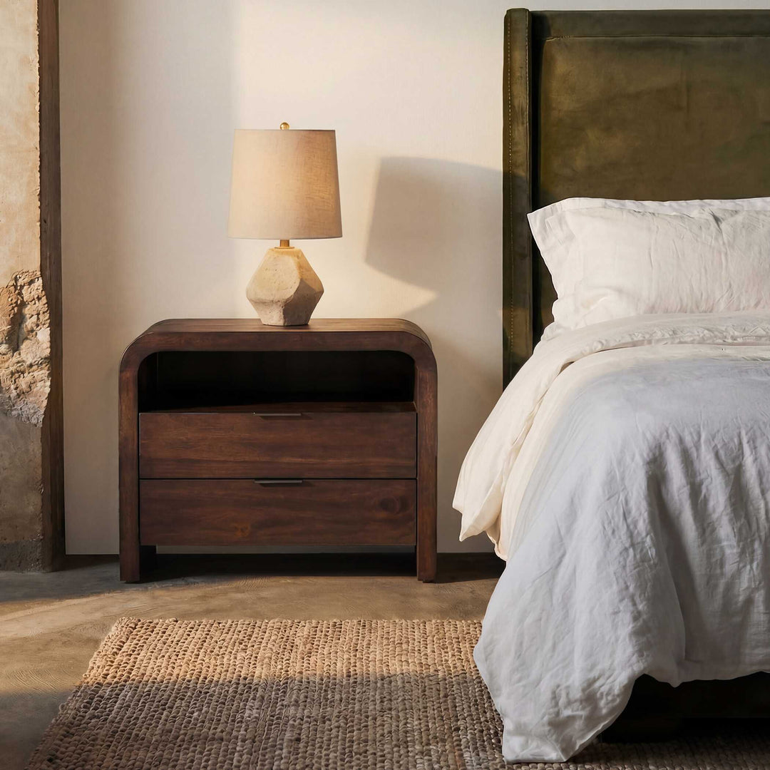 Decatur Dark Walnut Side Table