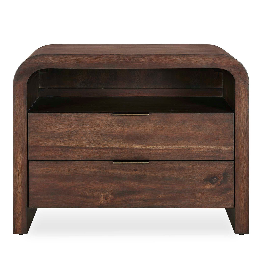 Decatur Dark Walnut Side Table