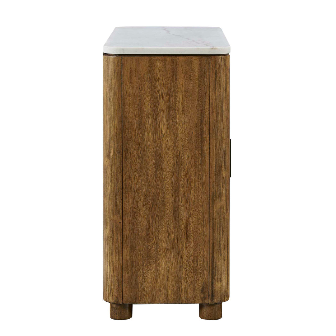 Mebarak Reeded 2 Door Cabinet