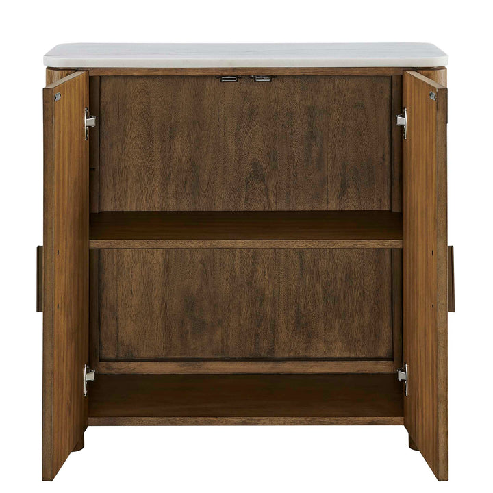 Mebarak Reeded 2 Door Cabinet