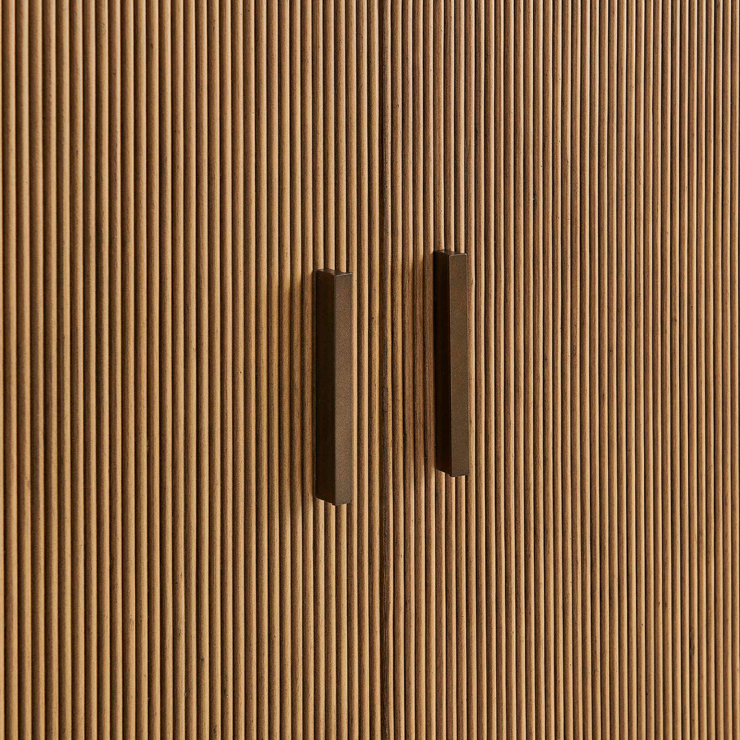 Mebarak Reeded 2 Door Cabinet