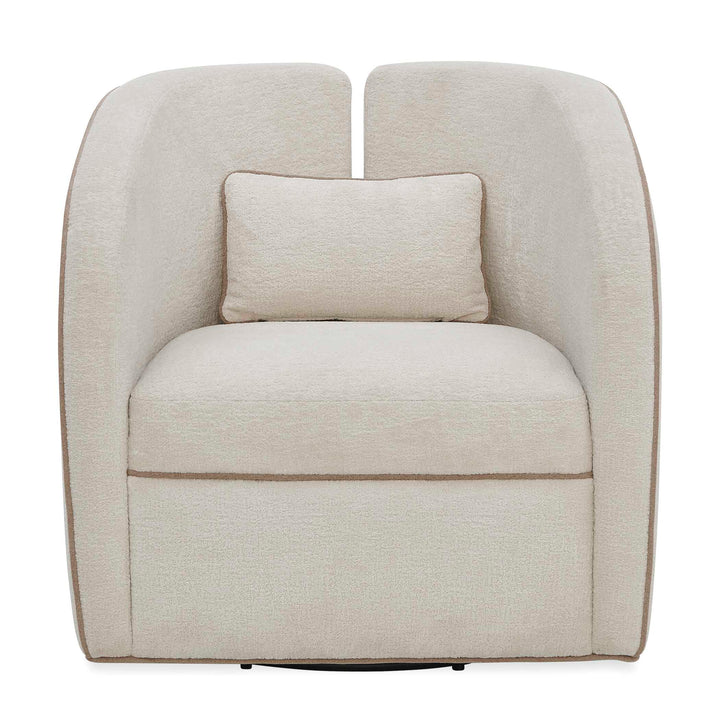 Vega Ecru Swivel Chair