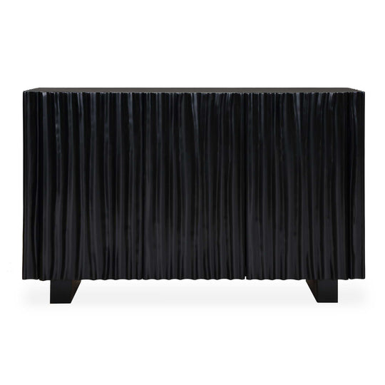 Mercado Black 3 Door Cabinet