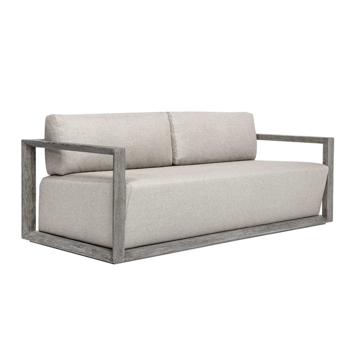Remsen Outdoor Weathered Gray/Dove Sofa