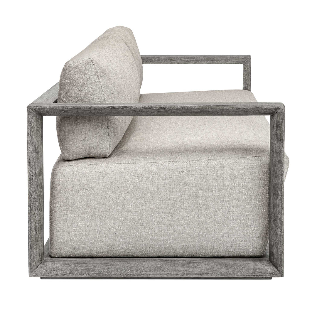 Remsen Outdoor Weathered Gray/Dove Sofa