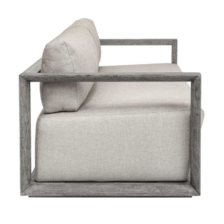 Remsen Outdoor Weathered Gray/Dove Sofa