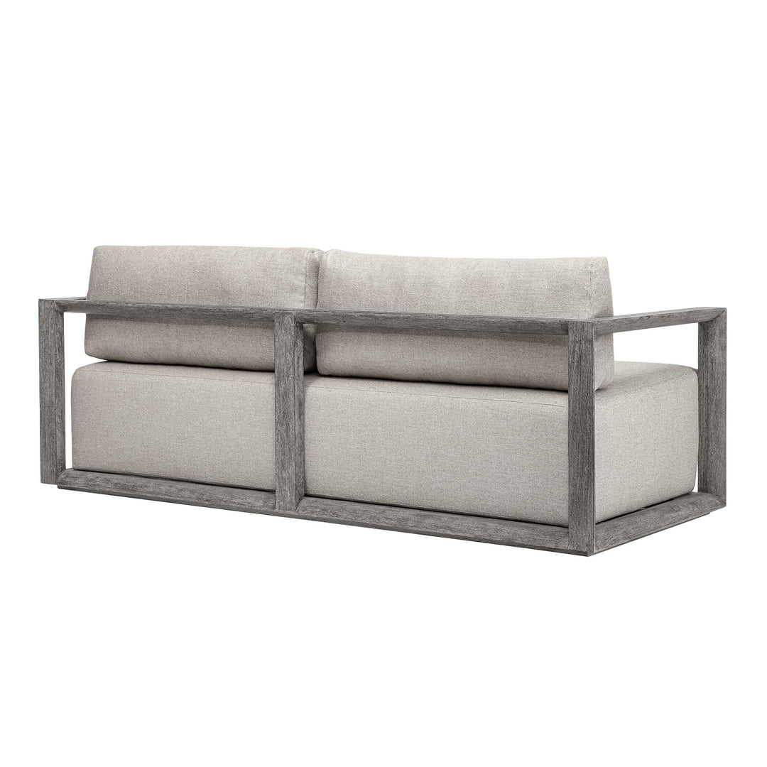 Remsen Outdoor Weathered Gray/Dove Sofa