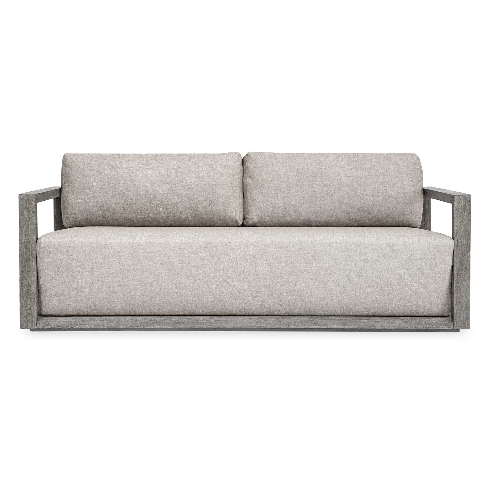 Remsen Outdoor Weathered Gray/Dove Sofa