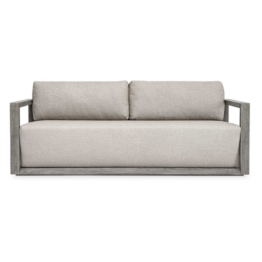 Remsen Outdoor Weathered Gray/Dove Sofa