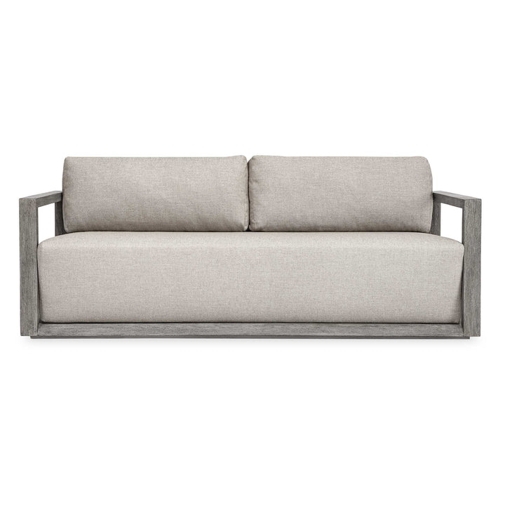 Remsen Outdoor Weathered Gray/Dove Sofa