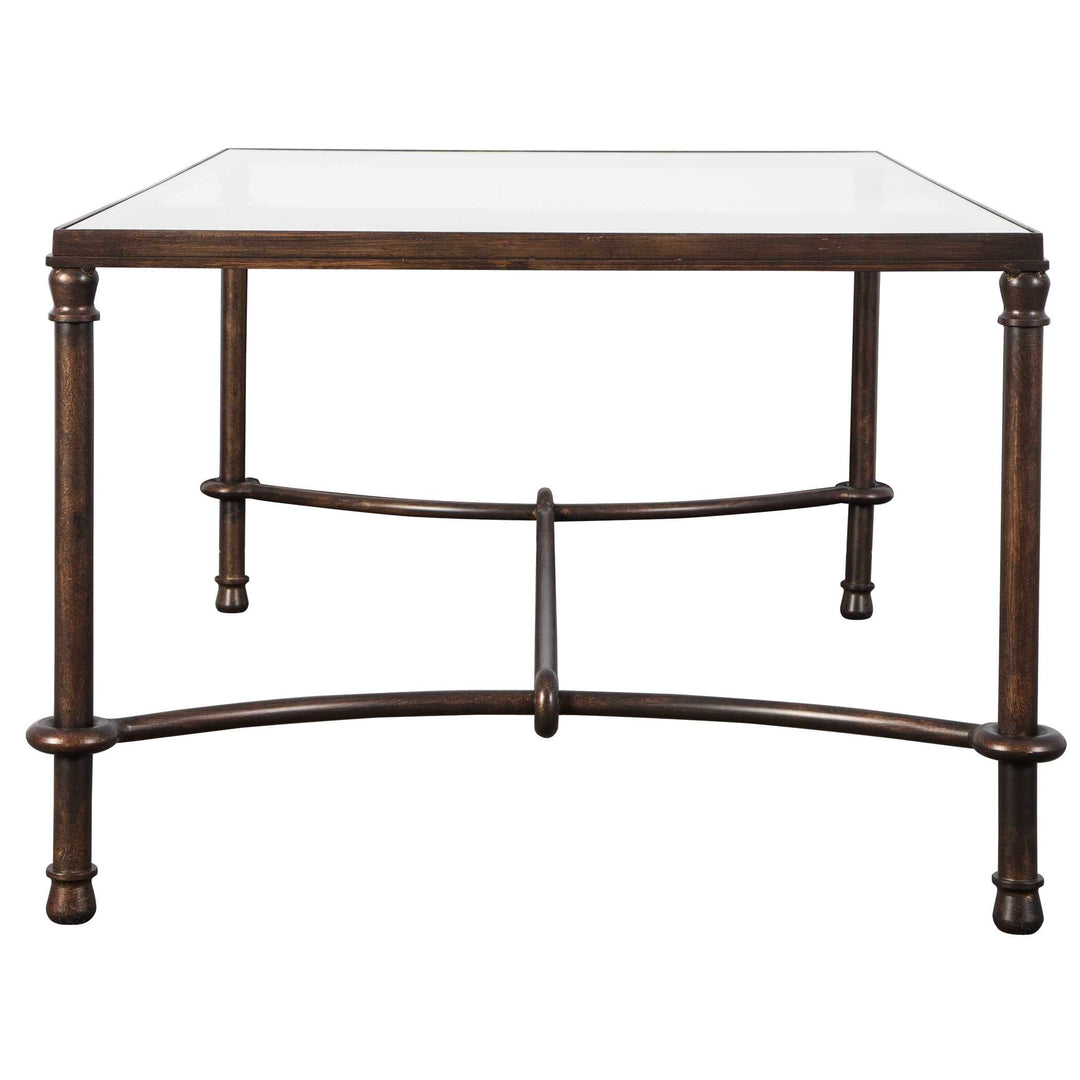 American Home Furniture Uttermost Warring Iron Coffee Table