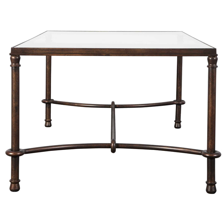 American Home Furniture Uttermost Warring Iron Coffee Table