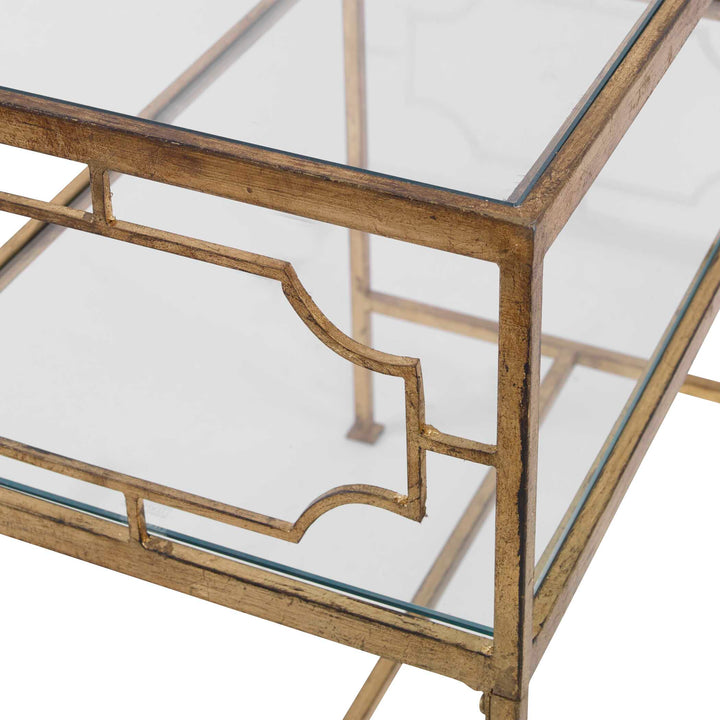 American Home Furniture Uttermost Genell Side Table
