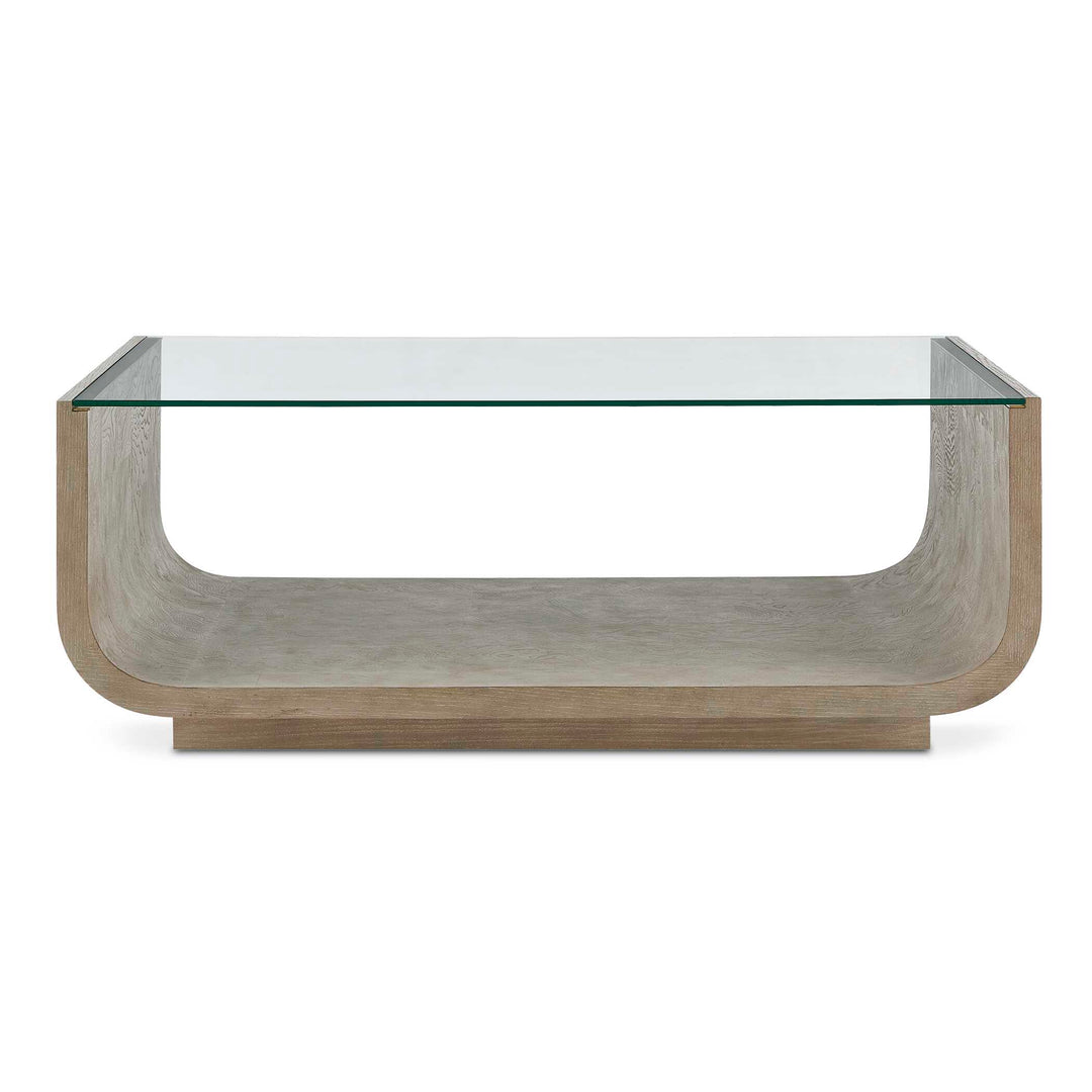 Maeva Modern Glass Coffee Table