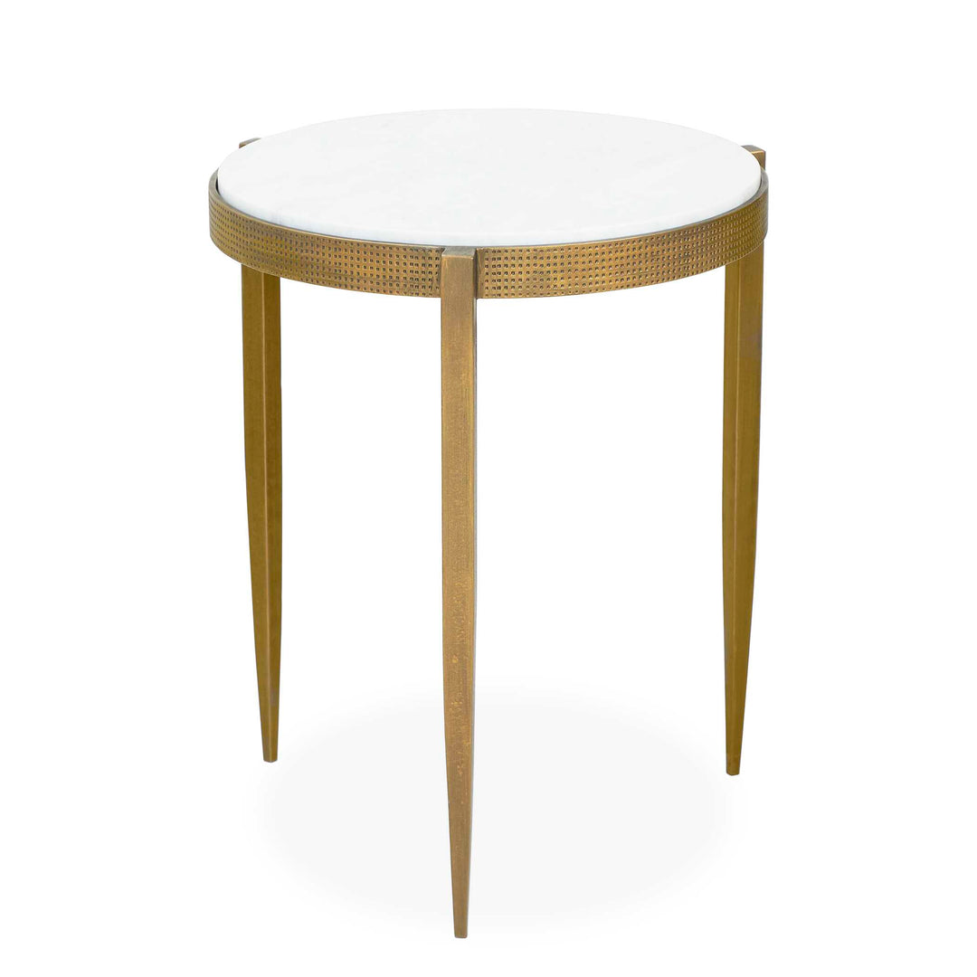 Ocilla Antique Brass Accent Table