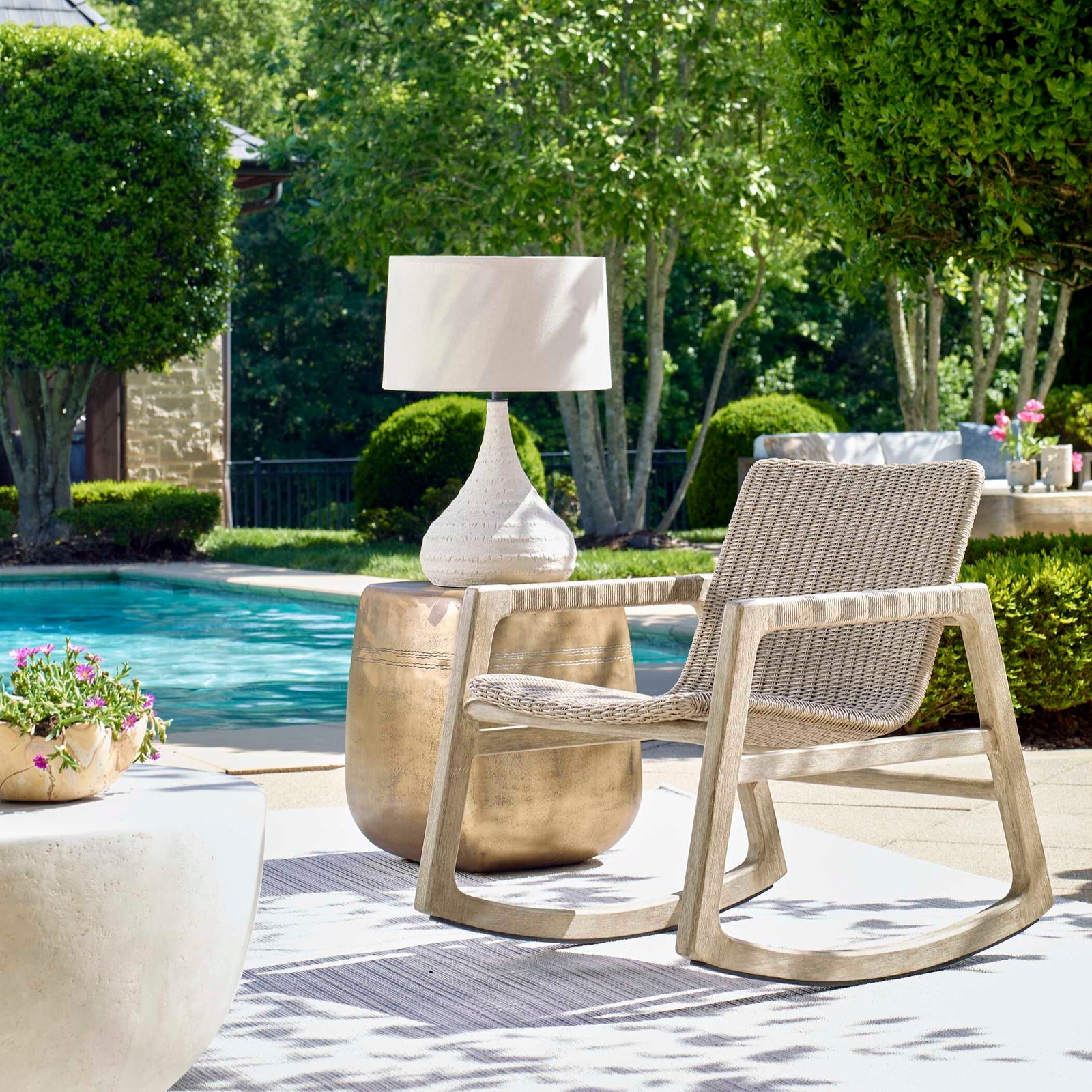 Sumba Outdoor Wicker Rocking Chair
