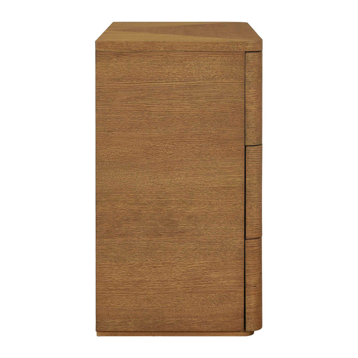 Duluth Oak 3 Drawer Chest