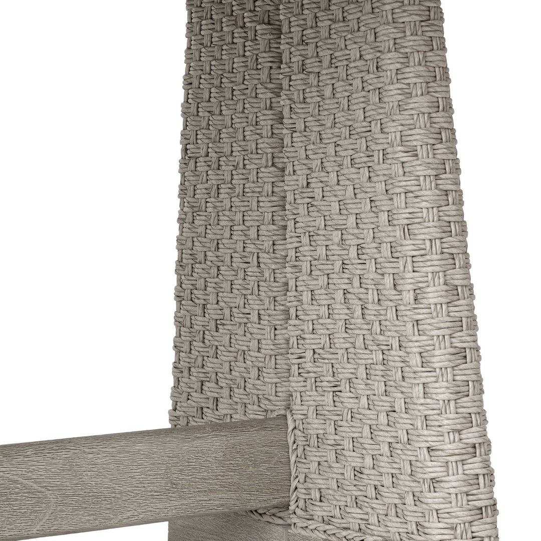 Harbor Herringbone Indoor-Outdoor Dining Table