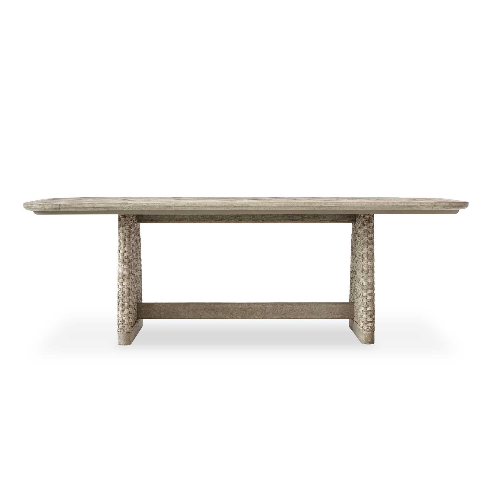 Harbor Herringbone Indoor-Outdoor Dining Table
