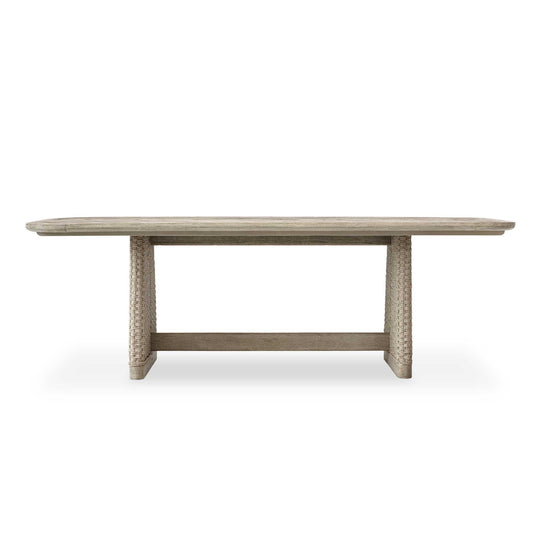 Harbor Herringbone Indoor-Outdoor Dining Table