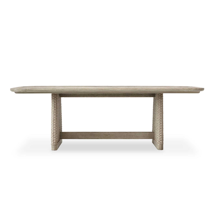 Harbor Herringbone Indoor-Outdoor Dining Table