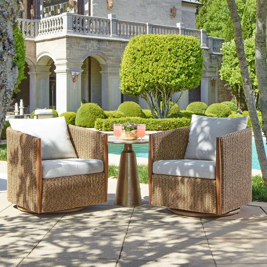 Cala Outdoor Swivel Rocking Chair