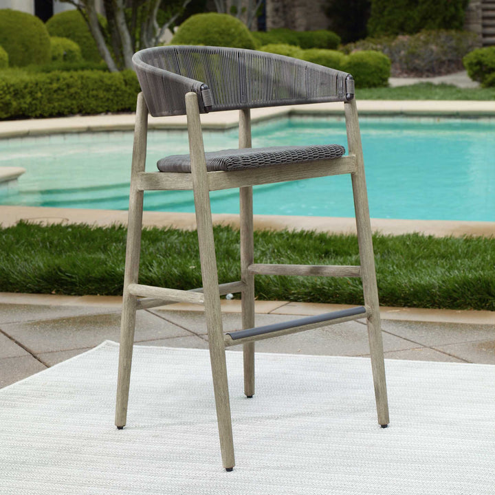 Dermott Outdoor Bar Stool