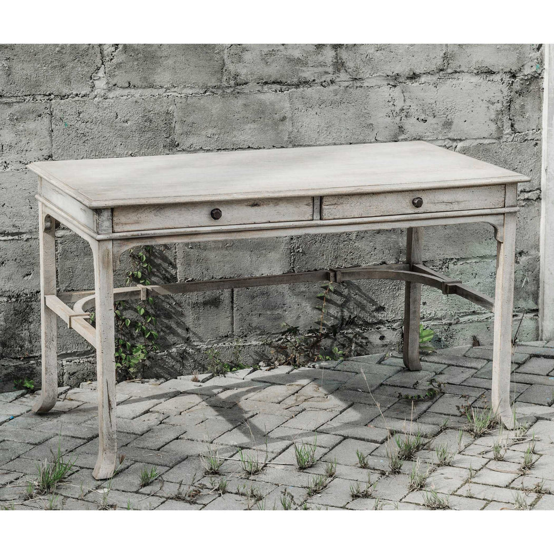 American Home Furniture Uttermost Bridgely Aged Writing Desk