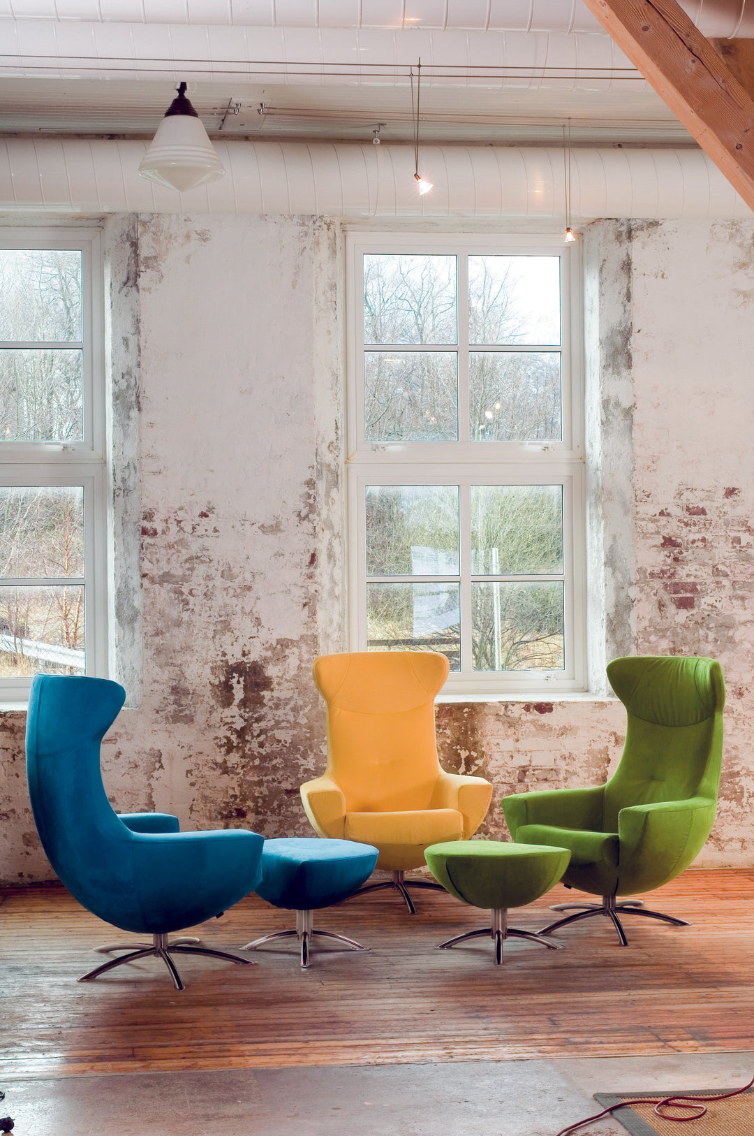 Baloo Chair with Footstool