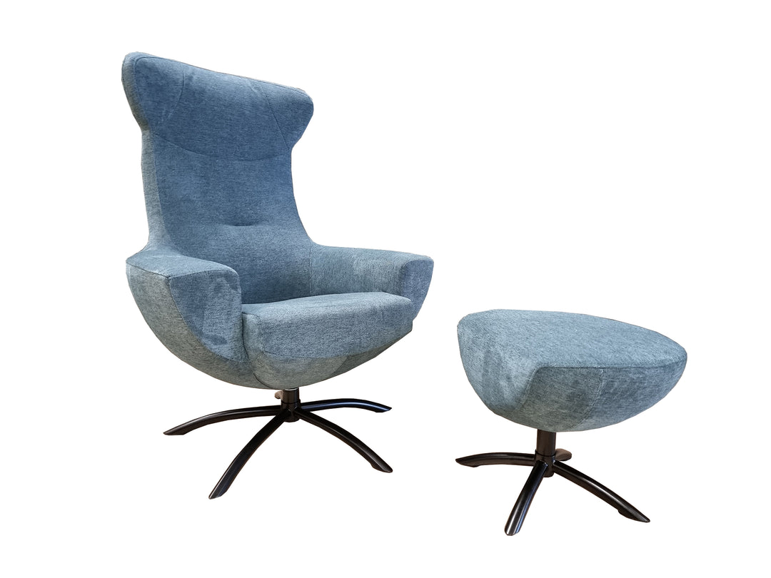 Baloo Chair with Footstool