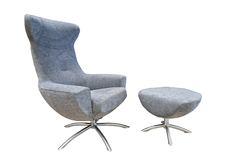 Baloo Chair with Footstool