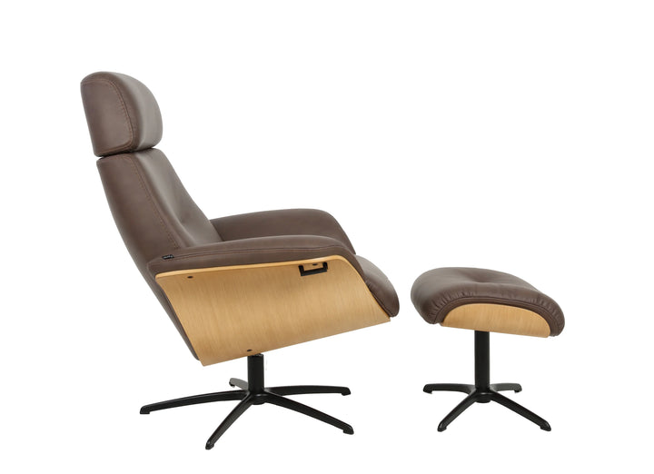 Falcon Recliner with Footstool