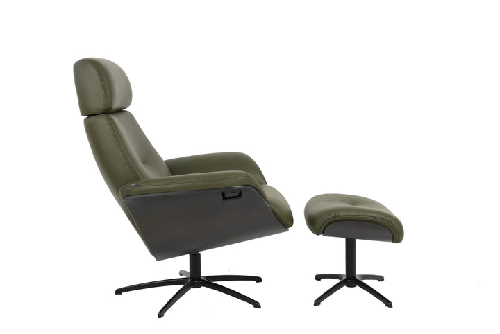 Falcon Recliner with Footstool