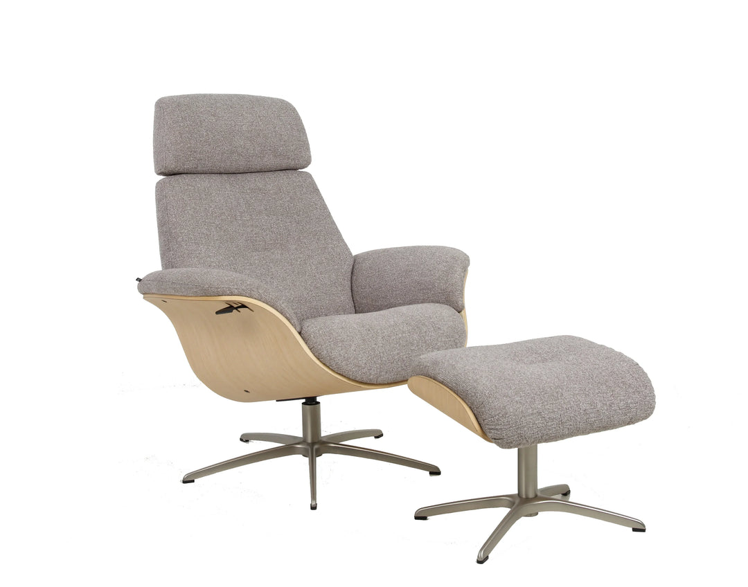 Falcon Recliner with Footstool