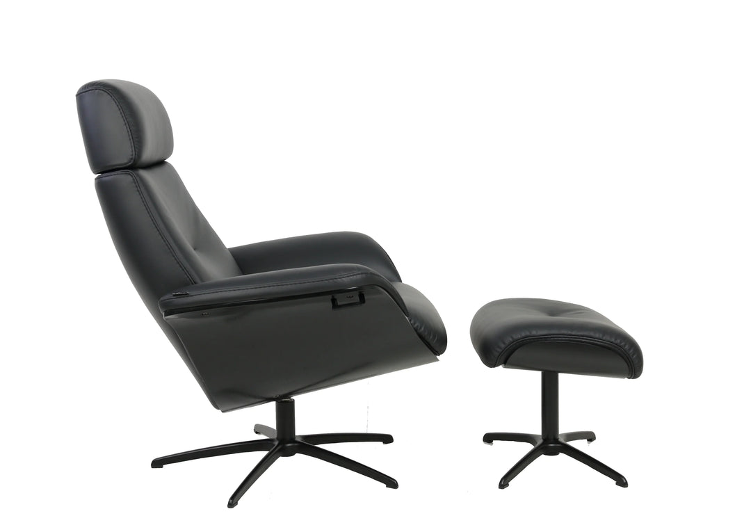 Falcon Recliner with Footstool