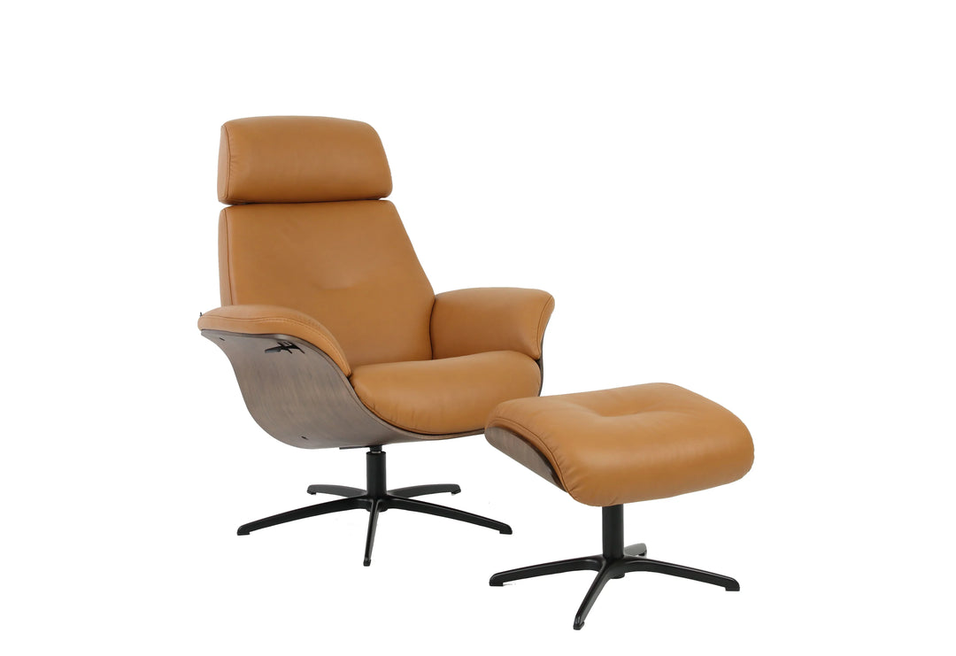 Falcon Recliner with Footstool
