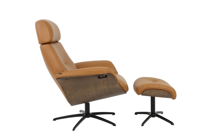 Falcon Recliner with Footstool