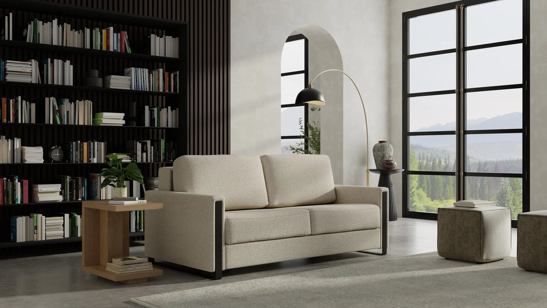 Twin XL - 48"W x 32"H x 37.5"D/EasyFold/Mapple Charcoal