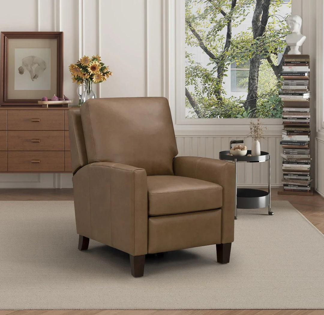 Fremont Push Thru The Arms Recliner