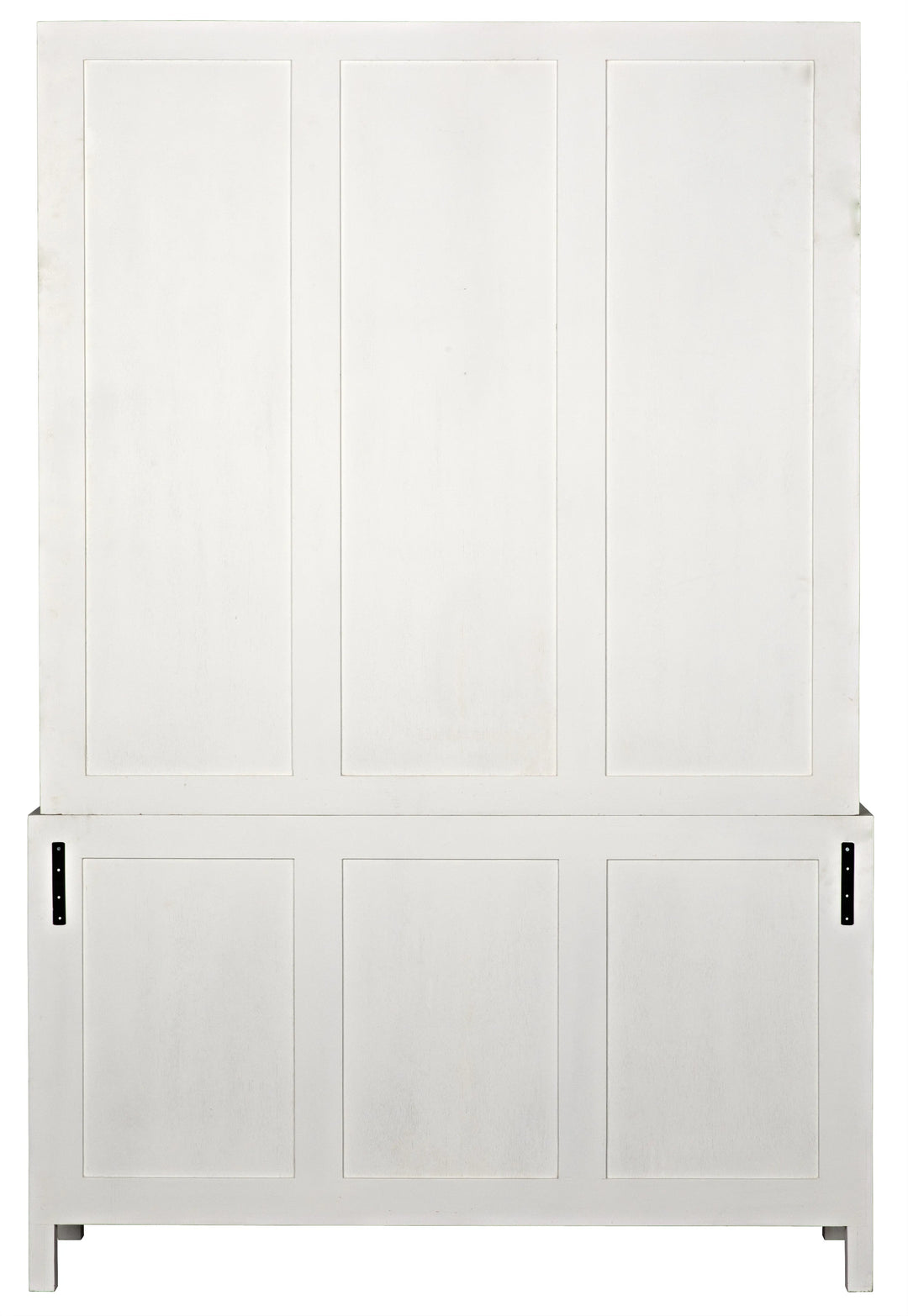 American Home Furniture | Noir - Colonial Hutch, White Wash