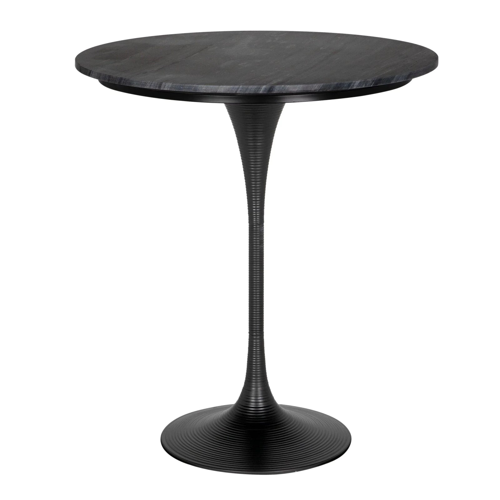 Noir Joni Bar Table, Matte Black BAR + BAR CARTS