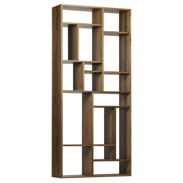 American Home Furniture | Noir - Malic Shelf, Dark Walnut