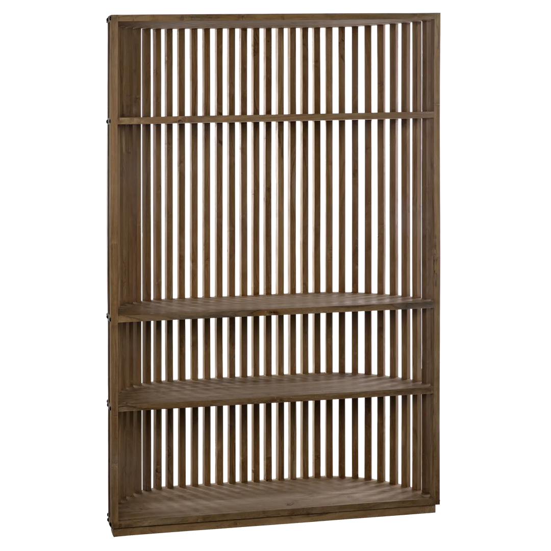 American Home Furniture | Noir - Opal Bookcase, Teak