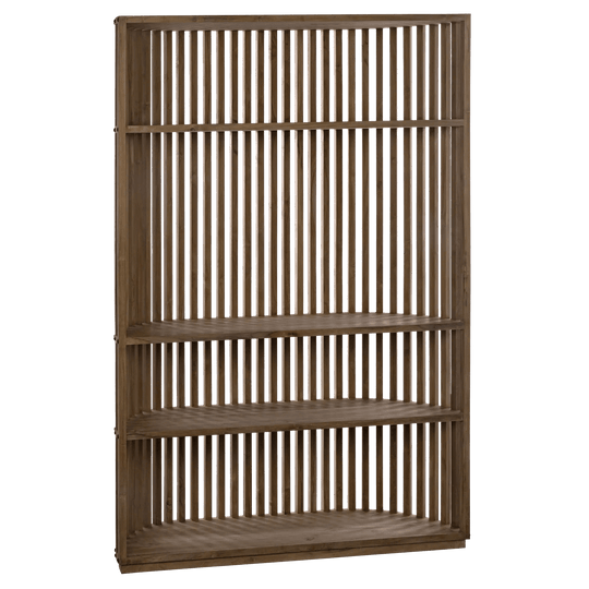 Noir Opal Bookcase, Teak BOOKCASES + SHELVES