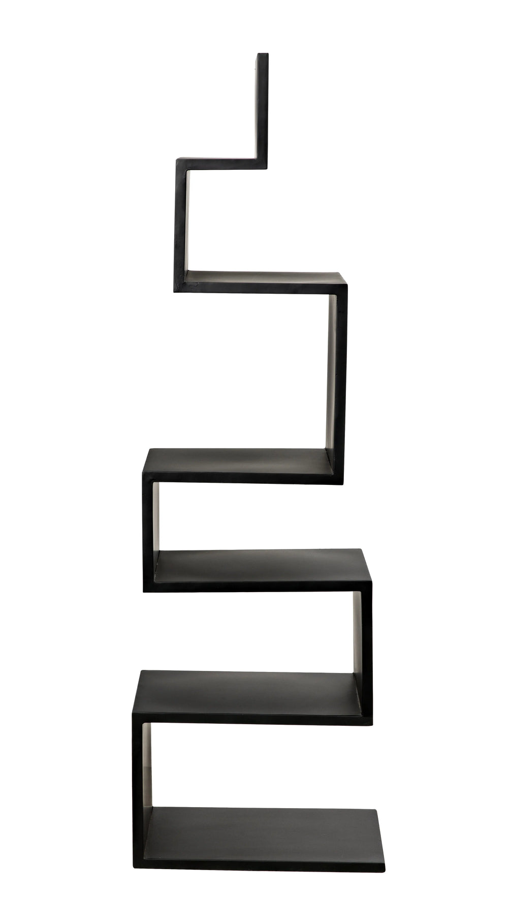 American Home Furniture | Noir - Laszlo Bookcase, Black Steel